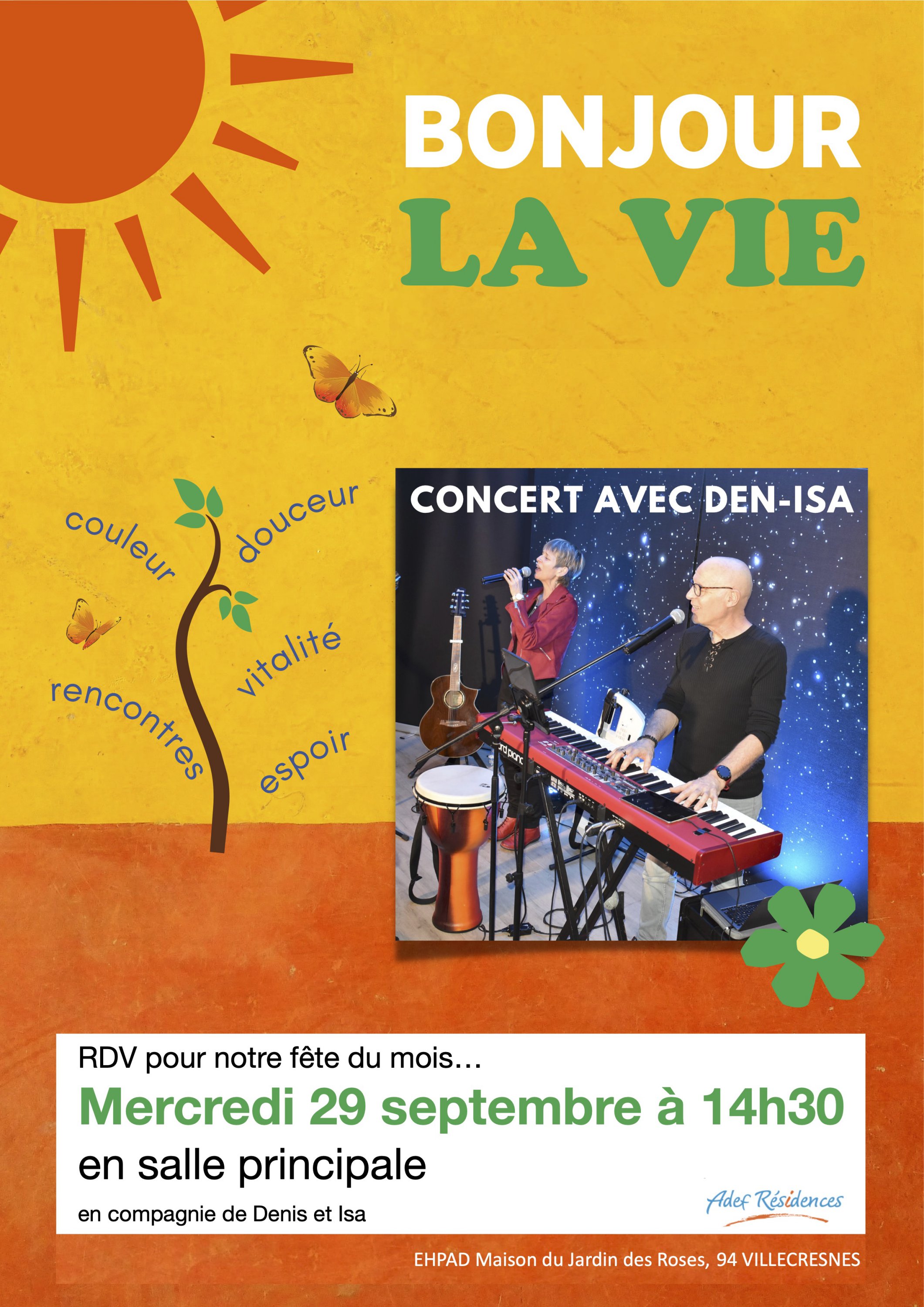 Interventions musicales pour personnes âgées